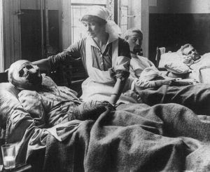 Wounded Belgian Soldiers