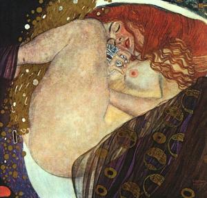Danae by Gustav Klimt
