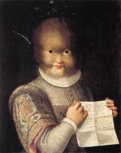 Portrait of Antoinetta Gonzales by Lavinia Fontana