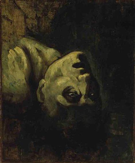 Head Of A Drowned Man by Theodore Gericault