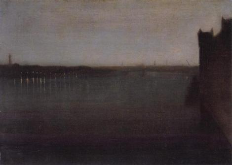 Nocturne, Grey And Gold by James Abbott McNeill Whistler