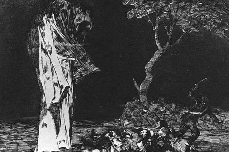 The madness of fear by Francisco Goya