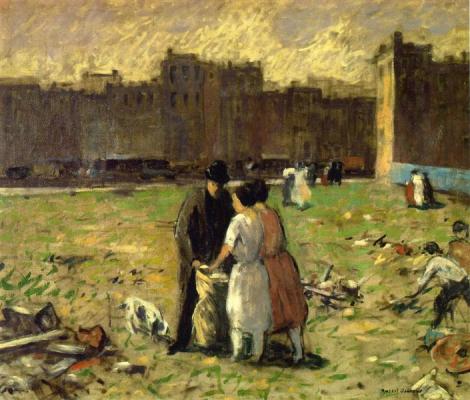 Vacant lot by Robert Spencer