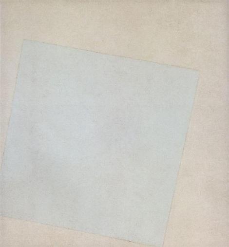 Suprematist Composition: White On White by Kazimir Malevich