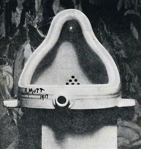 Fountaine by Marcel Duchamp