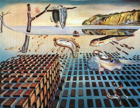 The Disintegration Of The Persistence Of Memory by Salvador Dali